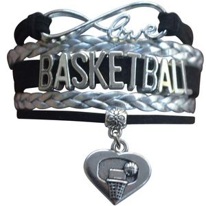 Infinity Collection Basketball Bracelet